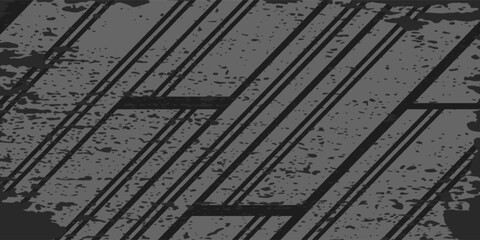 Obraz premium black rough grunge abstract background overlap layer on dark space with diagonal lines decoration.