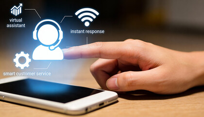 Enhancing customer engagement through virtual assistants business environment digital interaction technology perspective smart services