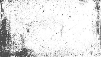 Fototapeta premium White grunge texture with vintage scratches and worn distressed overlay