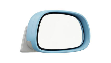 Blue and Gray Car Side Mirror