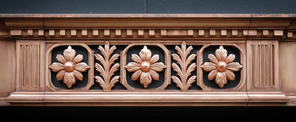 Intricate metalwork showcases the exquisite artistry in traditional building design