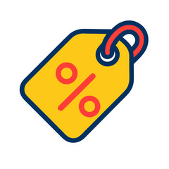 Discount Price Tag and Sales Promotion Illustration
