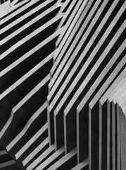 Geometric pattern Black texture line element Architecture details Abstract background