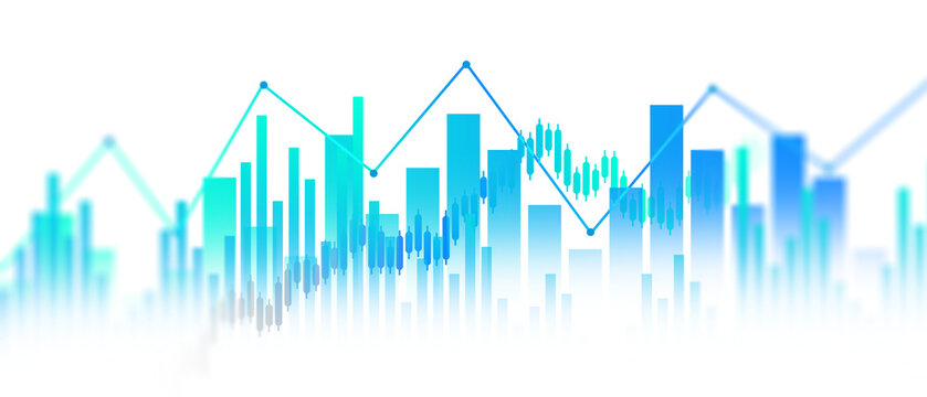Transparent Business Stock Market Growth Chart PNG for Trading and Financial Analysis

