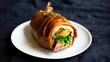 oven-baked ham