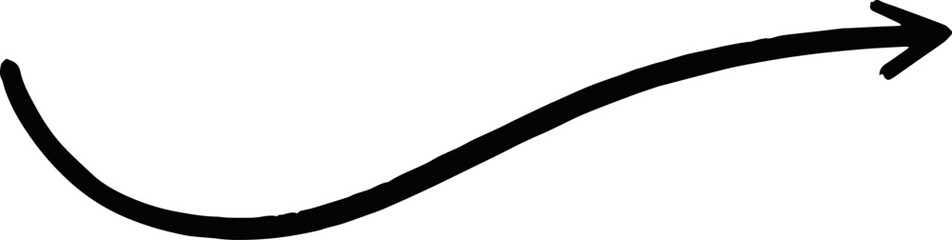 Hand drawn arrow icon