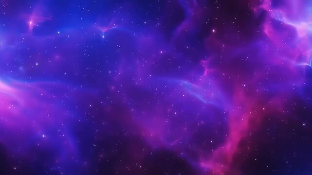 abstract blue purple background with stars