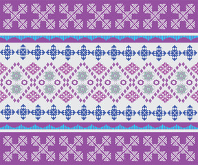 set of pixel seamless patterns