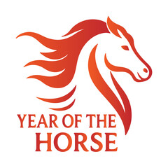 Year of  Horse design