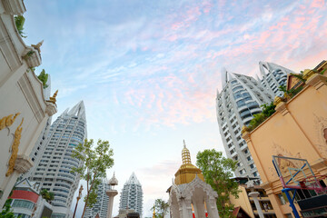 Southeast Asian style architecture in Xishuangbanna, Yunnan, China.