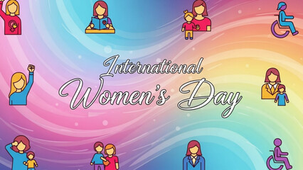 International Womens Day Celebration with Diverse Women