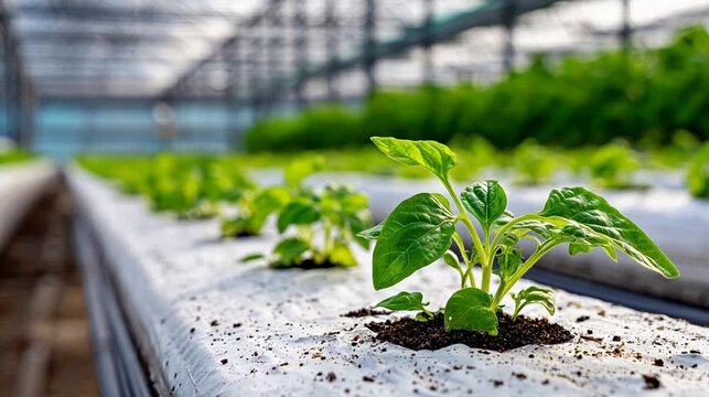 Greenhouse plant growth