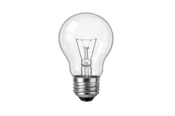 A light bulb with a classic design, featuring a visible filament and a metallic base.