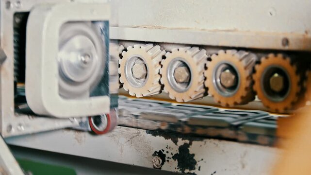 Preparation of wooden panels on the furniture factory