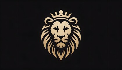 Royal Lion Head Logo