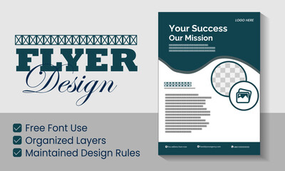 Obraz premium Corporate Flyer Design