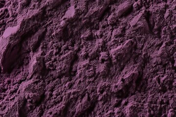 Acai powder macro texture showcasing deep purple hue, highlighting antioxidant properties and vibrant visual appeal for health-focused imagery