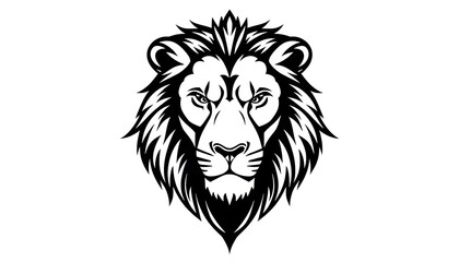 Monochrome Lion Logo