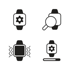 Smartwatch system search solid set