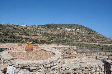 Site arch&eacute;ologique -&Icirc;le d'Amorgos - Gr&egrave;ce - Les Cyclades