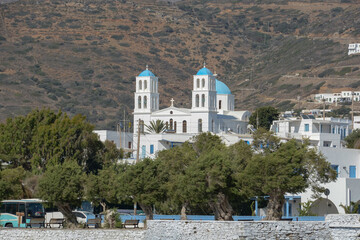 Village de Chora - Gr&egrave;ce - Amorgos - Les cyclades