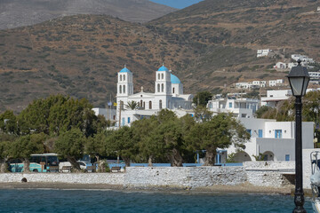 Village de Chora - Gr&egrave;ce - Amorgos - Les cyclades