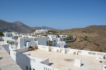 Village de Chora - Gr&egrave;ce - Amorgos - Les cyclades