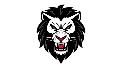 Modern Lion Head Logo