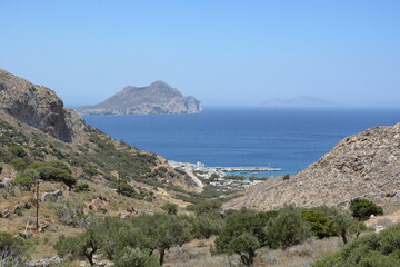 Villa de Lagada - &Icirc;le d'Amorgos - Gr&egrave;ce - Les Cyclades
