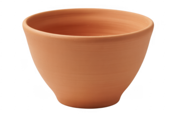 Terracotta Pot clay pot plant pot gardening home decor isolated on a transparent background