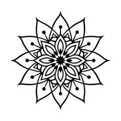 Obraz premium traditional mandala background