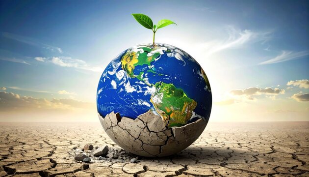 Earth Sprout in Arid Land.