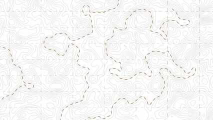 Minimal Topographic Contour Line Pattern on White Background &ndash; Abstract Terrain Map Texture for Modern Design, Cartography, Geography Themes, Packaging, Branding, and Creative Visual Projects	