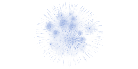 Dazzling blue fireworks burst brightly in the night sky a grand celebration of joy festive events and sparkling light