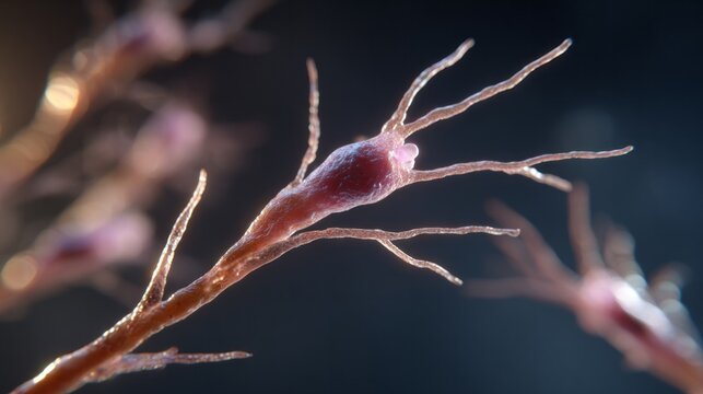 Whimsical tendrils of deep-sea polyps dance, celebrating World Oceans Day, with a nod to ancient coral symbiosis