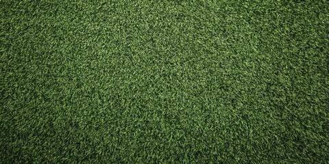 Rich, densely packed green synthetic turf fills the entire frame from an elevated perspective.