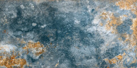 Weathered metal surface displays rich textures of aged patina and corrosion