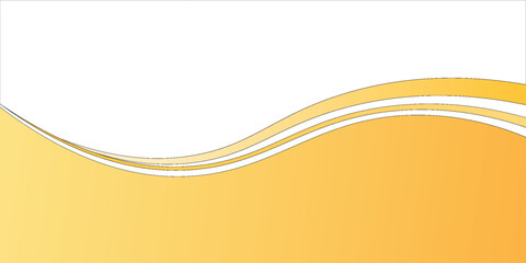 Vibrant Orange Gradient With White Wave Lines Abstract Background for Design, Branding, and Presentation