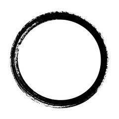 Transparent Round Circle Border with Clean Outline and Minimalist Design for Modern Use