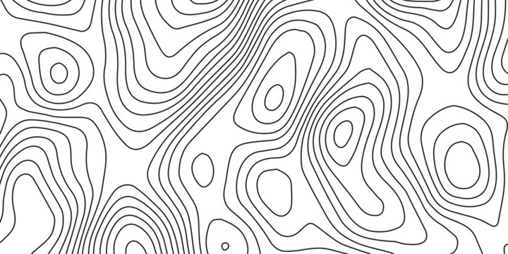 Seamless black and white abstract vector pattern with geometric wave lines and vintage floral swirl textures for a stylish wallpaper backdrop decoration
