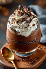 Creamy Chocolate Banana Bliss mocktail