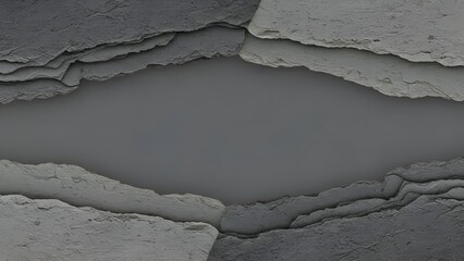 Abstract Gray Texture with Layered Effect and Diminishing Tones in Neutral Background for Backdrop or Graphic Design with Dark Edges