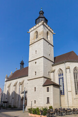 Historic Wigbert church in the center of Erfurt, Germany