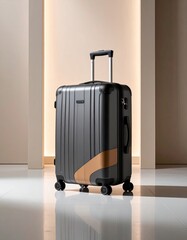 Stylish, modern suitcase with a sleek design, perfect for travel. Durable and functional for all your adventures and journeys.