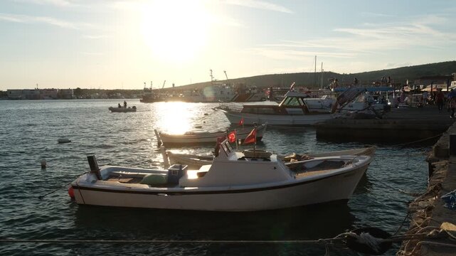 Sunset on Cunda Island - Balıkesir, T&uuml;rkiye
