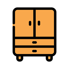 Cabinet icon design template