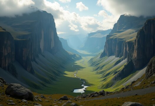 Majestic Cirque Culmination Natural Amphitheater Eroded Geology Formation Wonders Hidden Treasures
