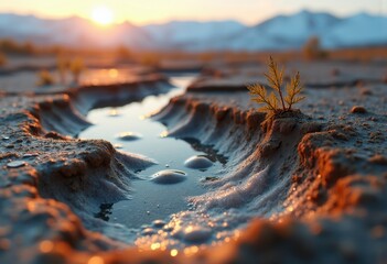 Thawing Permafrost Ground Layer Reveals Ancient Artifacts and Geological Secrets