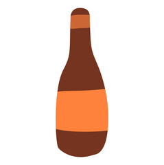 Simple Flat Style Collection of Vintage and Antique Items Icon Set