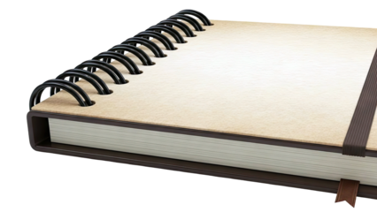 Spiral Bound Notebook with Textured Cover